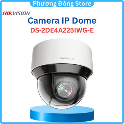 Camera IP HIKVISION Speed Dome hồng ngoại 4.0 Megapixel DS-2DE4A425IWG-E Hồng ngoại 50m, Chức năng báo động thông minh ,.-Hàng chính hãng