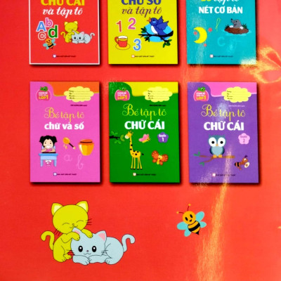 Cùng Bé Bước Vào Lớp 1 - Bé Học Chữ Cái Và Tập Tô Abcd