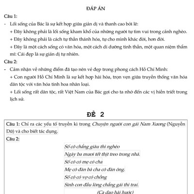 100 Đề Kiểm Tra Ngữ Văn 9 - KV