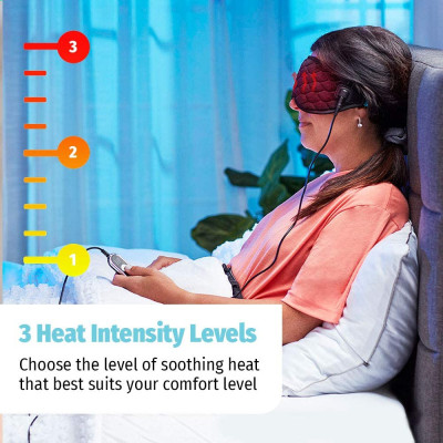 Đai massage mắt nóng và lạnh công nghệ GEL Homedics HP-G42AJ - Hàng nhập khẩu USA