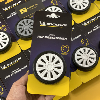 Sáp Thơm  Ô Tô MICHELIN Khử Mùi Xe Hơi Cao Cấp - Michelin Organic Can Air Freshener (Hàng Chính Hãng) mùi hương bubble gum