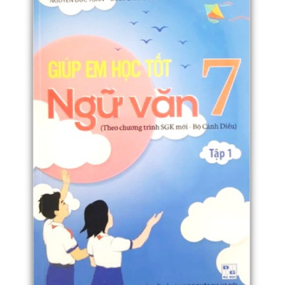 Sách - Combo Giúp em học tốt Ngữ Văn 7 - tập 1 + 2 (Theo SGK Mới - Bộ Cánh Diều)