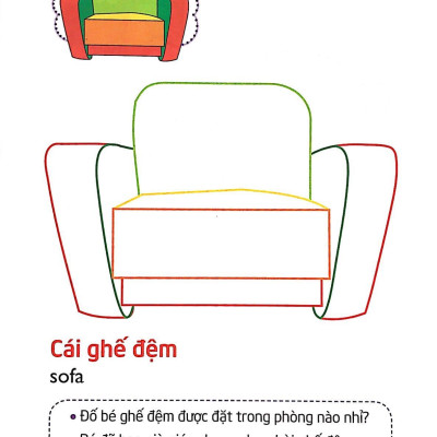 Tập Tô Màu Và Nhận Biết Thế Giới Xung Quanh - Đồ Dùng Gia Đình