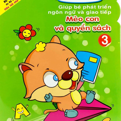 Kể Chuyện Dán Hình 3 - Mèo Con Và Quyển Sách