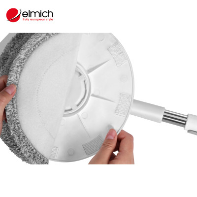 Bộ cây lau nhà tự vắt thông minh Elmich EL8428 bàn xoay 360 độ