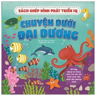 Sách - Ghép Hình Phát Triển IQ - Chuyện Rừng Xanh, Chuyện Về Đại Dương, Chuyện Về Nông Trại - Combo 3 Cuốn - Tân Việt Books