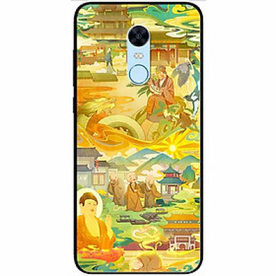 Ốp lưng dành cho Xiaomi Redmi Note 4x mẫu Phật Và 3 Chú Tiểu