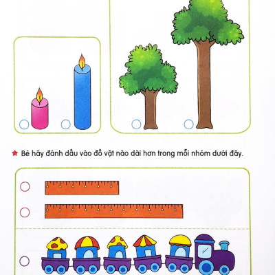Bé Chuẩn Bị Vào Lớp Một - Giúp Bé Làm Quen Với Toán (Dành Cho Trẻ 3-4 Tuổi)