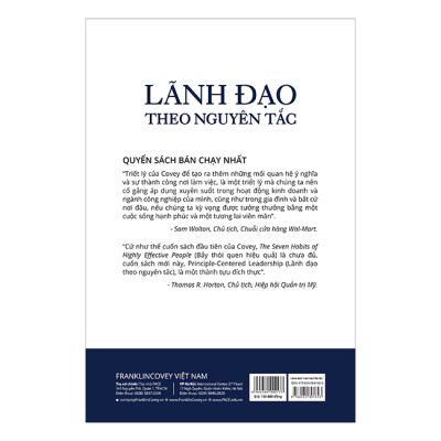 Lãnh đạo theo nguyên tắc (Principle-Centered Leadership) - Stephen R. Covey