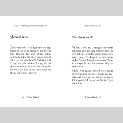 The Journal To Grow Up - Không Có Từ Dễ Dàng Trong Thế Giới Người Lớn