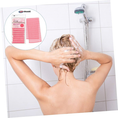 Khăn tắm tạo bọt mịn Okazaki 21x100cm