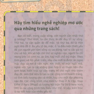Lựa Chọn Cho Tương Lai: Job? - Kiến Trúc Sư (Tranh màu)