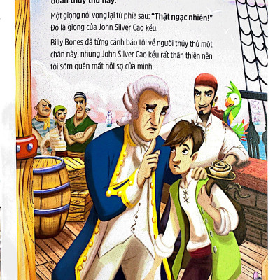 Phiên Bản Kể Lại Đầy Lôi Cuốn Của Tác Phẩm Văn Học Kinh Điển - Đảo Giấu Vàng