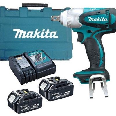 MÁY SIẾT BU LÔNG PIN 18V MAKITA DTW251RME (01 ĐẾ SẠC NHANH 02 PIN 18V / 4.0 AH) - HÀNG CHÍNH HÃNG