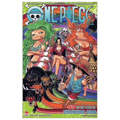 Sách - One Piece - Tập 53 - Khí Chất Vương Giả - Bản Bìa Áo (Tái Bản 2025)