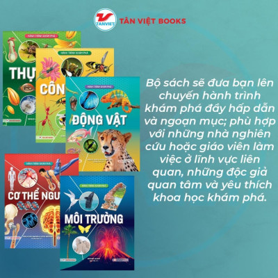 Sách - Hành Trình Khám Phá - Chọn Lẻ 5 Chủ Đề - Tân Việt Books