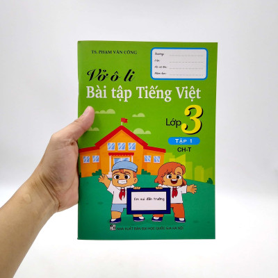 Vở Ô Li Bài Tập Tiếng Việt 3 - Tập 1