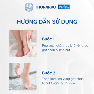 Kem Dưỡng Ẩm Nứt Gót Chân 50G