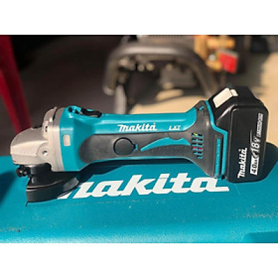 MÁY MÀI GÓC DÙNG PIN 18V 100MM (01 SẠC NHANH ,02 PIN 18V/ 4.0AH) MAKITA DGA402RME- HÀNG CHÍNH HÃNG