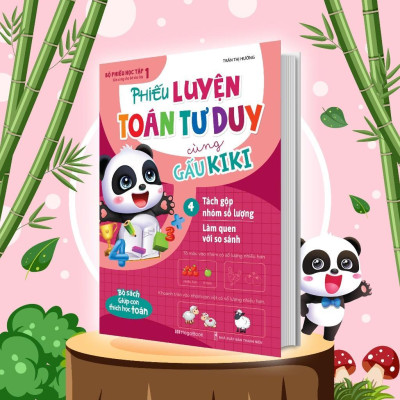 Sách - Bộ Phiếu Học Tập Cùng Gấu Kiki - Combo 9 Cuốn - Megabook