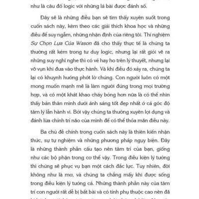 Bạn Không Thông Minh Lắm Đâu (Tái Bản 2022)