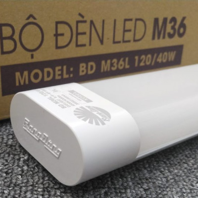 Đèn LED bán nguyệt tube dài 1m2 Chính hãng Rạng Đông 40W Model: BD M36L 120 40W