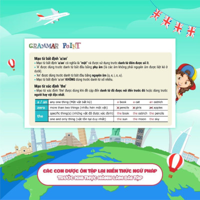 Sách - Aha Grammar Bài Tập Bổ Trợ Toàn Diện Ngữ Pháp Tiếng Anh Lớp 5 Theo Chủ Đề - Megabook