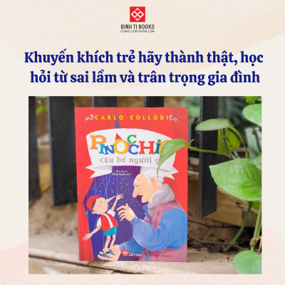 Sách - Pinocchio cậu bé người gỗ - Đinh Tị Books