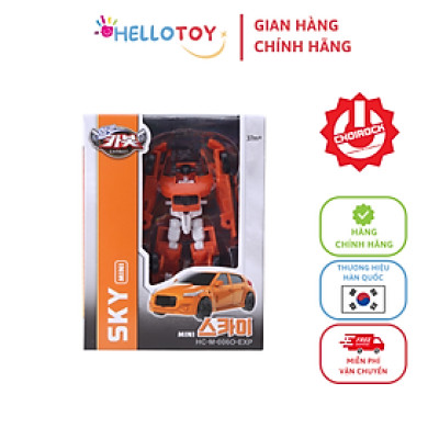 Đồ Chơi Mô Hình Lắp Ráp Oto Biến Hình HELLO CARBOT Mini Sky