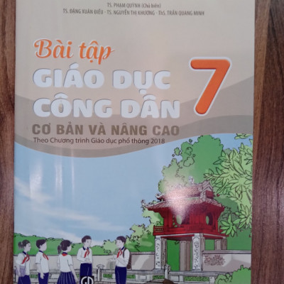 Sách - Bài tập giáo dục công dân 7 cơ bản và nâng cao (Theo Chương trình Giáo dục phổ thông 2018)