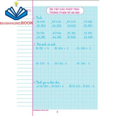 sách - Vở ô li bài tập toán 4 - quyển 1 (biên soạn theo chương trình sgk kết nối tri thức với cuộc sống)