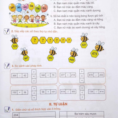 Bộ Đề Kiểm Tra, Đánh Giá Năng Lực Toán 3 - Tập 1 (Tái Bản 2020)