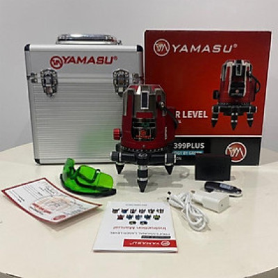MÁY LASER CÂN BẰNG 5 TIA XANH YMS-399 PLUS YAMASU ( 2 PIN + 1 SẠC ) - HÀNG CHÍNH HÃNG