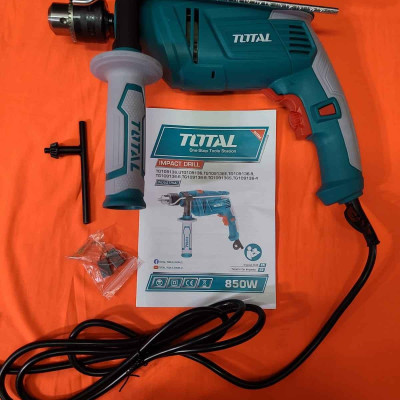 MÁY KHOAN BÚA 13MM 850W TOTAL TG109136E - HÀNG CHÍNH HÃNG