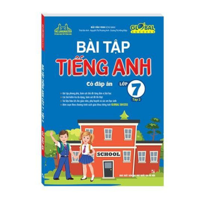 Sách - Global Success - Bài Tập Tiếng Anh Lớp 7 - Có Đáp Án - Combo 2 Tập - Minh Thắng