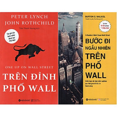 Bộ Sách Kinh Điển Đầu Tư Chứng Khoán ( Trên Đỉnh Phố Wall + Bước Đi Ngẫu Nhiên Trên Phố Wall ) ( Quà Tặng: Cây Viết Kute