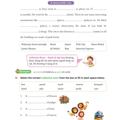 Bài Tập Bổ Trợ Ngữ Pháp Tiếng Anh - Lớp 3