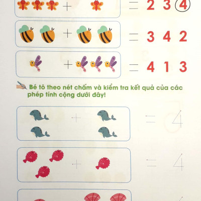 Bé Tự Tin Bước Vào Lớp 1 - Cùng Bé Học Toán - Tập 1 (Dành Cho Bé Từ 5 - 6 Tuổi)