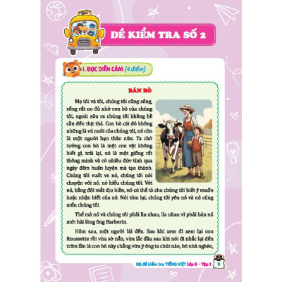 Sách - Bộ Đề Kiểm Tra Tiếng Việt  Lớp 5 - Tâp 1 - Kết Nối Tri Thức Với Cuộc Sống - Minh Thắng