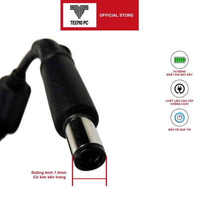 Sạc Tương Thích Cho Laptop Máy Tinh Hp Elietbook G42T - Hàng Nhập Khẩu New Seal TEEMO PC TEAC705