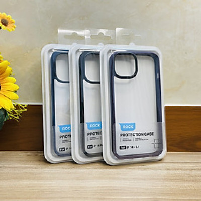 Ốp lưng Rock viền màu dành cho iPhone 14  - hàng chính hãng