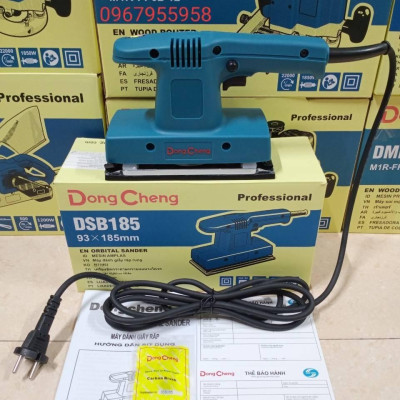 MÁY ĐÁNH GIẤY RÁP RUNG (HÌNH CHỮ NHẬT) 180W DONGCHENG DSB185 - HÀNG CHÍNH HÃNG