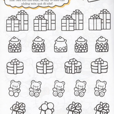 Hello Kitty - Rèn Luyện Khả Năng Quan Sát (Tô Màu)