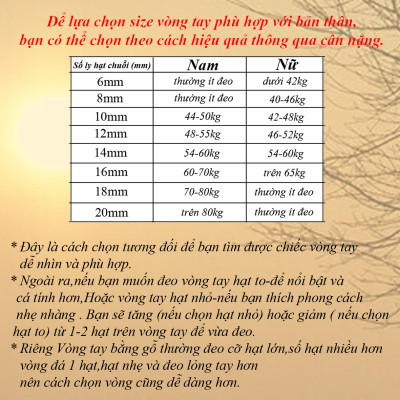 Vòng tay chuỗi đá thạch anh tóc trắng-nhiều cỡ ly