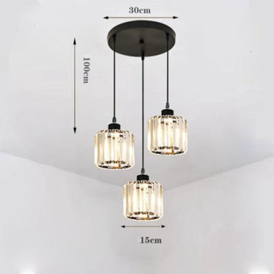 Đèn thả pha lê TOGU cao cấp trang trí nội thất hiện đại, sang trọng.