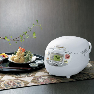 Nồi cơm điện tử Zojirushi 1.8L NS-ZAQ18-WZ, công suất 1000W, sản xuất tại Nhật Bản, bảo hành 1 năm | HÀNG CHÍNH HÃNG