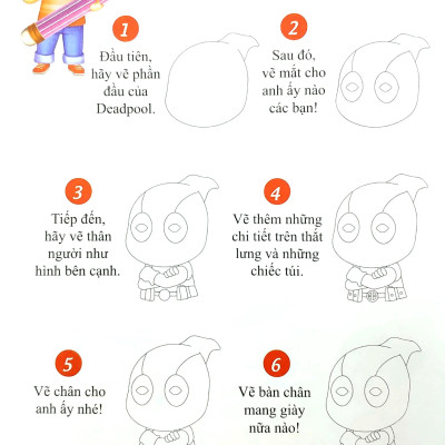 7 Bước Vẽ Siêu Nhân - Tập 1