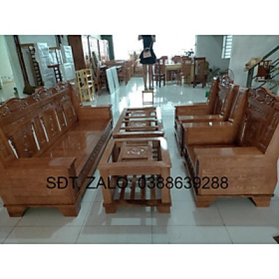 Bộ bàn ghế gỗ xoan đào giá thật