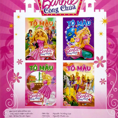 Tô Màu Barbie Công Chúa - Tập 3