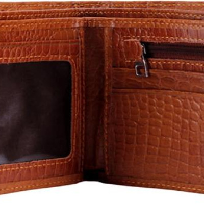 Bộ Ví & Thắt Lưng Nam Vân Cá Sấu Huy Hoàng HT2110-HT4113 (23 x 11,5 cm) - Da